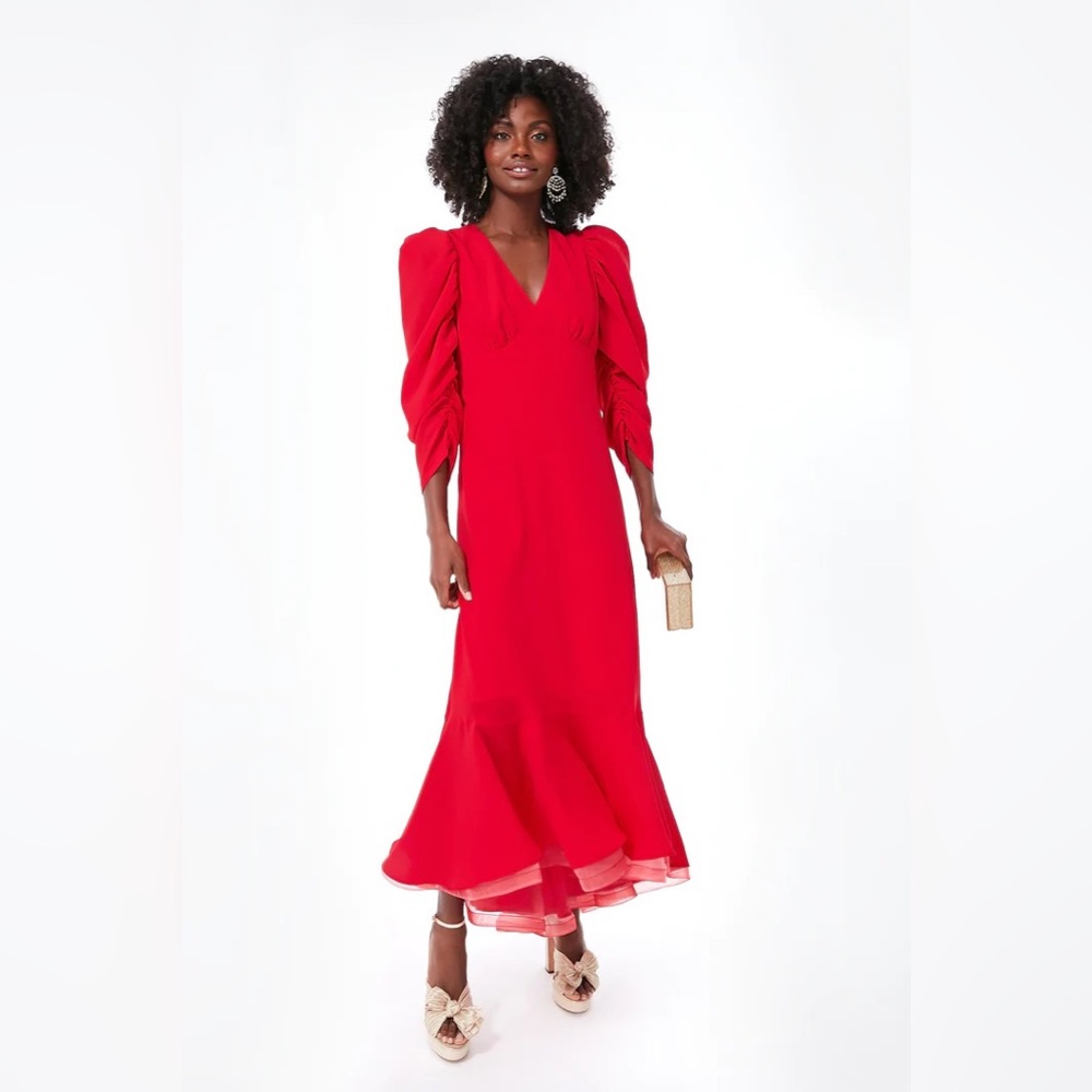 Tuckernuck Red Kensington Dress